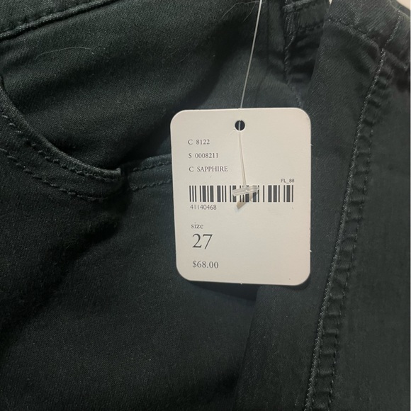 Free People Dark Green Skinny Pants - Picture 6 of 8